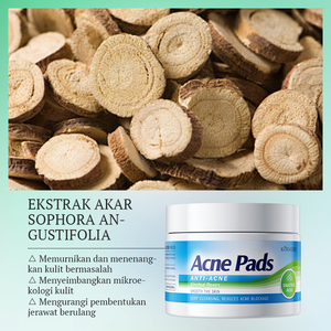 KORMESICBpom Certificado, 110g/50pcs, Discos para el Acné, Discos para Controlar la Grasa con Ácido Salicílico para Piel Propensa al Acné, Antiacné, Limpieza Profunda - Product Image 4