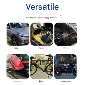 Film de protection automobile en vinyle effet carbone forgé, résistant aux UV, pour changement de couleur, rouleaux de vinyle pour voiture - Product Image 2