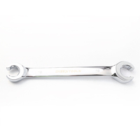 Clé à cliquet double embout anti-étincelle en alliage de qualité industrielle OEM, grande taille, chromée, 80 lb-pi, vente en gros