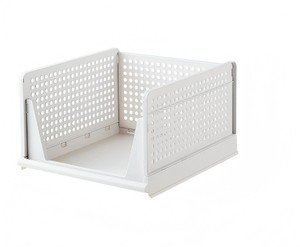 Çok fonksiyonlu istiflenebilir depolama sepeti Bin taşınabilir ev depolama organizatör katlanabilir giysi çekmece saklama kutusu YM-509-<span class=keywords><strong>2</strong></span> - Product Image 1