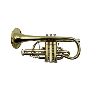 <span class=keywords><strong>Trompette</strong></span> cornet professionnelle SEASOUND de haute qualité en laiton doré, modèle JYCT408 avec clé BB, finition laquée dorée - Product Image 2