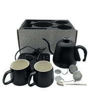 Coffret cadeau personnalisé pour entreprise, avec bouilloire électrique artisanale et tasse, pour campagne promotionnelle
