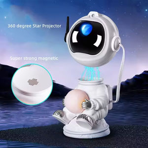 Lámpara Nocturna Infantil LED Moderna con Control Remoto, Proyector de Luz de Luna, Cielo Estrellado y Astronauta para Uso en Hoteles - Product Image 4