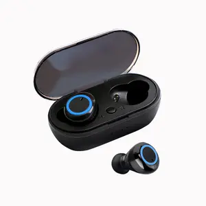 Y50 TWS迷你旅行最便宜的耳机，带BT5.0触摸专业触摸支持定制无线耳机