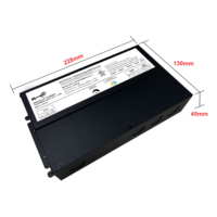 Driver LED dimmable UL/CUL IP67 192W CCT réglable Triac/Phase/0-10V/1-10V/10V PWM/Potentiomètre CV 110-277V AC-DC 24V 48V