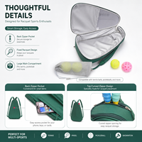 Sac à dos de sport léger et résistant à l'eau en PU et polyester, 30-40L, pour raquettes de tennis, padel et badminton – Vente en gros