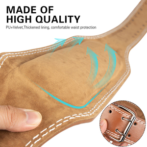 حزام دعم الخصر عالي الجودة من MKAS لرفع الأثقال والتدريب على القوة مع مشبك رافعة - Product Image 3