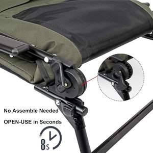 Sillas Plegables Portátiles de Alta Calidad, Ajustables, Plegables, para Exteriores, Jardín, Playa, Pesca, Camping, en Varios Estilos - Product Image 3