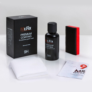 Sr. Revestimiento Cerámico Líquido Fix 9H 50ml, Set de Cristales con Recubrimiento de Alta Densidad Superhidrófobo para Autos, Nuevo Cuidado Automotriz - Product Image 2