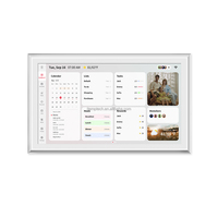 Calendrier numérique Android 15,6 pouces |   Écran tactile capacitif avec synchronisation Google et Outlook pour la maison et le bureau