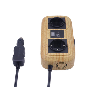 EU ổ cắm 200W xe chuyển đổi Bộ chuyển đổi DC <span class=keywords><strong>12V</strong></span> đến 220V AC đầu ra gan PD sạc nhanh xe điện biến tần chuyển đổi - Product Image 2