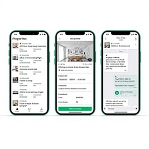 Aplicación Móvil para el Mercado Inmobiliario para Linux/MAC - Compra, Venta y Alquiler de Propiedades Residenciales y Comerciales (Internet, Multi-idioma) - Product Image 1