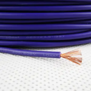 in stock H05V-K style harmonised, flexible single conductor for protected, fixed installation PVC cable