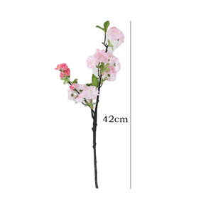 ดอกซากุระผ้าไหมเสมือนจริงสำหรับตกแต่งบ้านงานแต่งงาน กิ่งเดี่ยว JT 001004 - Product Image 5