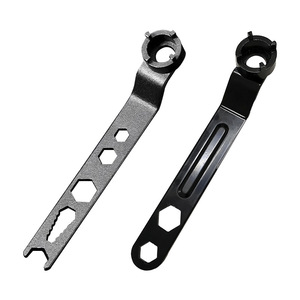 Four Jaw Wrench 6 Mm Carbon Steel Industrial Grade Angle Grinder Special <b>Tool</b> Metric Hex Opening - Product Image 5