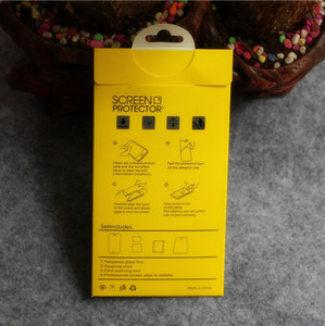 Caja de papel de película de vidrio templado para teléfono móvil, caja de embalaje protectora de pantalla, cargador de impresión, caja de embalaje de papel para auriculares - Product Image 2