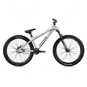Bicicleta de Montaña Ligera de Aluminio, Bicicleta de Cross Country de Una Velocidad con Frenos de Disco, Amortiguación y Asiento Cómodo de 26 Pulgadas - Product Image 5
