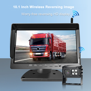 กล้องมองหลังไร้สายระยะไกล IP67 กันน้ำ พร้อมระบบมองกลางคืนด้วยอินฟราเรด  หน้าจอ 10.1 นิ้ว สำหรับรถบรรทุก รุ่น YB-Wireless-M0 - Product Image 2