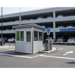 Cabine de péage routière TOPPRE à prix abordable, conception intérieure personnalisée OEM Chine, avec grand espace de travail confortable, cabine de garde - Product Image 2