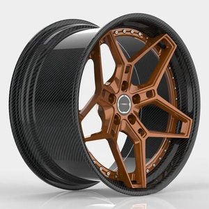 ล้อฟอร์จอลูมิเนียม Duaxen Forgealloy แบบ 2 ชิ้น ขอบเว้าลึก ขนาด 19-24 นิ้ว 5x112/120/114.3/130 PCD โครเมียม ใหม่ - Product Image 1