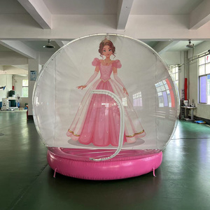 Meistverkauftes Kommerzielles Aufblasbares Transparentes Blasenhaus mit Hüpfender Blasenkuppel Campingmatratze für Partys und Outdoor-Events - Product Image 2