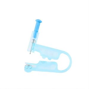 Pistola Perforadora de Orejas Desechable y Estéril para Adultos, Color Azul, con Kit de Seguridad Aséptica - Product Image 3