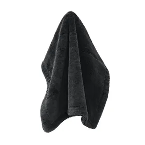 Toalha de microfibra mágica absorvente, 50x80 cm, toalha de torção, cuidados com o carro, lavagem, toalha de lavagem