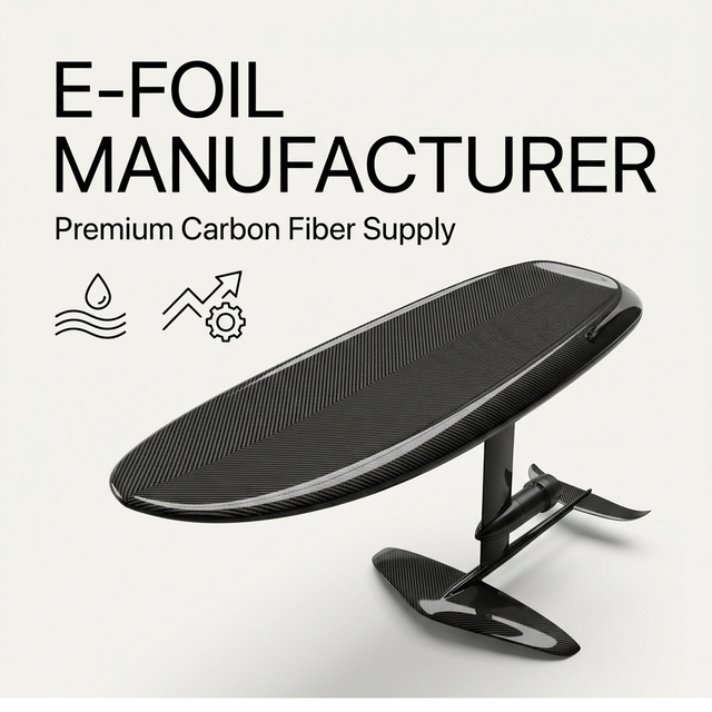 Full Carbon E-Foil Electric Foil Surf Board 8KW 120 Minutes Run Time Motorsurf Affordable Efoil Hydrofoiling Water Jump Board