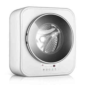 Mini-lave-linge mural en acier inoxydable 3 kg entièrement automatique électrique compact pour vêtements de bébé, sous-vêtements et usage domestique - Product Image 1