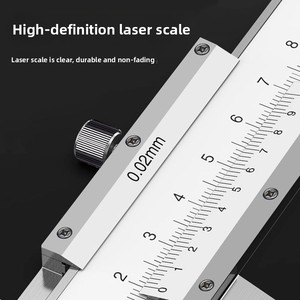 Hochpräziser Kohlenstoffstahl Edelstahl-Schiebemaßstab für Haushalt und Industrie mit Digitalanzeige und 0,02mm Auflösung - Product Image 4