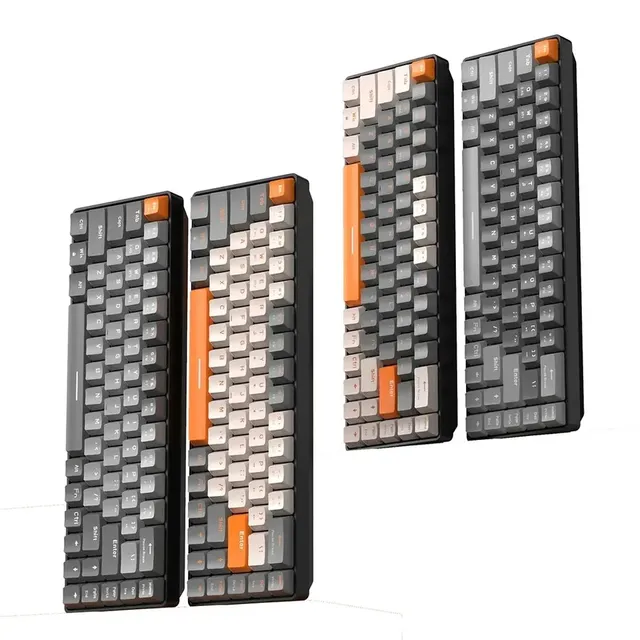 2023 Warehouse 68 Keys 2.4G/BT Wireless RGB Mechanical Gaming Keyboard Hotswap