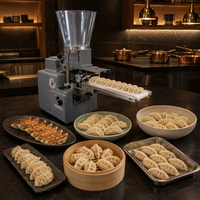 Machine à plier les raviolis semi-automatique de taille mini pour les États-Unis, le Canada, l'Australie et le Japon, machine à faire des gyozas, des empanadas et des samosas