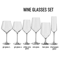 Samyo 530ml en Gros, Verre à Vin Blanc Transparent de Luxe et de Haute Qualité, Gobelet à Vin Rouge Personnalisé pour Mariage et Restaurant
