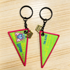 Porte-clés personnalisé pas cher, léger, en sangle tissée solide avec broderie, <span class=keywords><strong>pour</strong></span> clés <span class=keywords><strong>de</strong></span> voiture ou <span class=keywords><strong>de</strong></span> véhicule - Product Image 3
