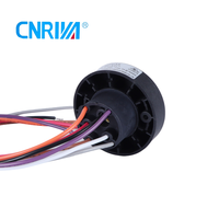 Receptáculo Fotoeléctrico NEMA 7PIN BF-A417 ANSI C136.41 CNRIYA, Interruptores Inductivos Día/Noche, IP54, 480V, PBT, Certificado, 5 Años de Garantía