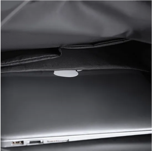 حقيبة ظهر للكمبيوتر المحمول قابلة للطي مع شعار مخصص، مقاومة للماء من الجلد الصناعي، حقيبة رياضية عادية للرجال وطلاب المدارس والكليات، حقيبة يومية من قماش أكسفورد - Product Image 6