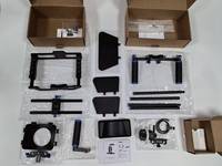 Kit vidéo caméscope appareil photo D221 avec poignée de mise au point de suivi d'épaule de cage pour canon nikon DSLR