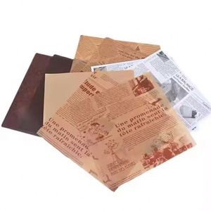Papel Antigrasa Personalizado al por Mayor para Alimentos, Papel Encerado para Envolver Alimentos, Papel Antigrasa de Grado Alimenticio en Oferta - Product Image 2