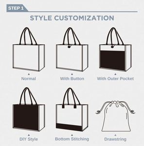 Bolsa de Mano de Lino, Yute y Cáñamo Personalizada al por Mayor con Logotipo Impreso, Plegable, Reutilizable, Bolsa de Playa Grande Personalizada - Product Image 6