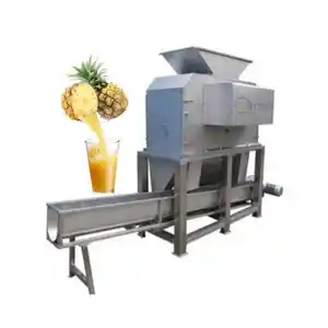 Extractor de exprimidor de procesamiento de frutas industrial/máquina de jugo de piña máquina de fabricación de pulpa