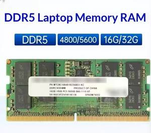 โมดูลหน่วยความจำแล็ปท็อป DDR5 ยี่ห้อดังรุ่นใหม่ 16G/32G 5600MHz แบบ Dual Channel สำหรับเล่นเกม รองรับการโอเวอร์คล็อก ใช้งานร่วมกันได้กับอุปกรณ์ทั่วไป ผลิตในประเทศจีน - Product Image 2