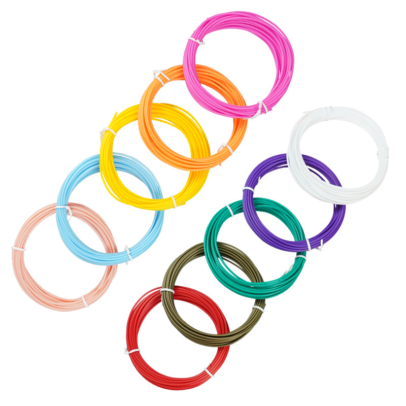 Zhengguang оптовая продажа abs/pla филамента 1,75 мм низкотемпературная 3d-ручка Филамент 5 метров для 3D ручки для рисования