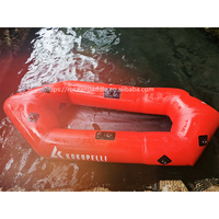Personnalisé Vente Chaude Personne Seule Pêche Course Divertissement Gonflable Packraft Pack Radeau Bateau En Vente