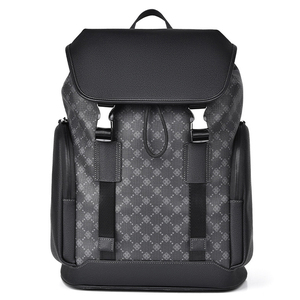 Custom Brand <b>Backpack</b> PU Leather <b>Laptop</b> Bag Waterproof Designer Printing School <b>Backpack</b> <b>for</b> <b>Women</b> Men Travel Bags - Product Image 3