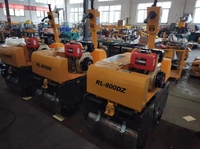 Mini rouleau compresseur hydraulique, nouveau rouleau vibratoire à double tambour pour l'asphalte, à vendre