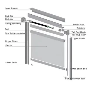 New Product Ideals Various Specifications Retractable Window Screen For Block The Wind