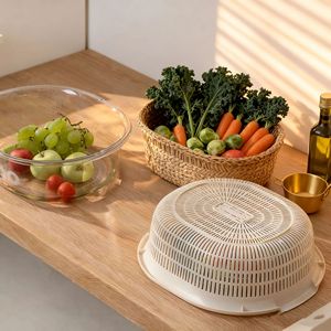 Babo Double Layer Colander Sink Basket With Drain Plate For Vegetable Fruit Washing Kitchen Use - Product Image 2