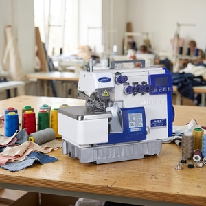 JK747DP High-Speed Machine Coudre Industrielle Overlock <b>Sewing</b> Machine Overedge Light Medium-Thickness <b>Materials</b> Industrial Use - Product Image 1