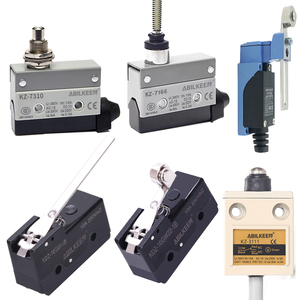 Dài xử lý Micro giới hạn đẩy nút chuyển đổi montary thiết lập lại công tắc điện 16V 125V 250V - Product Image 2