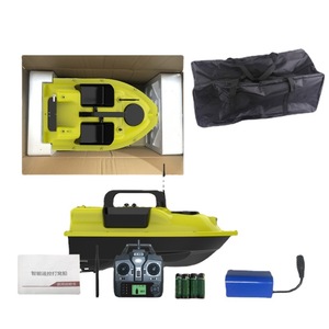 <span class=keywords><strong>Bateau</strong></span> de pêche automatique GPS 16 positions, construction en plastique, 3 compartiments à appâts, bande lumineuse LED, portée de 500 m, automatique - Product Image 1